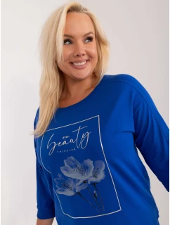 Blúzka RV BZ 8984.31 kobaltovo modrá