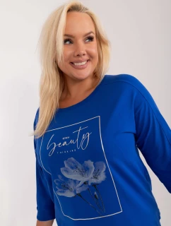 Blúzka RV BZ 8984.31 kobaltovo modrá