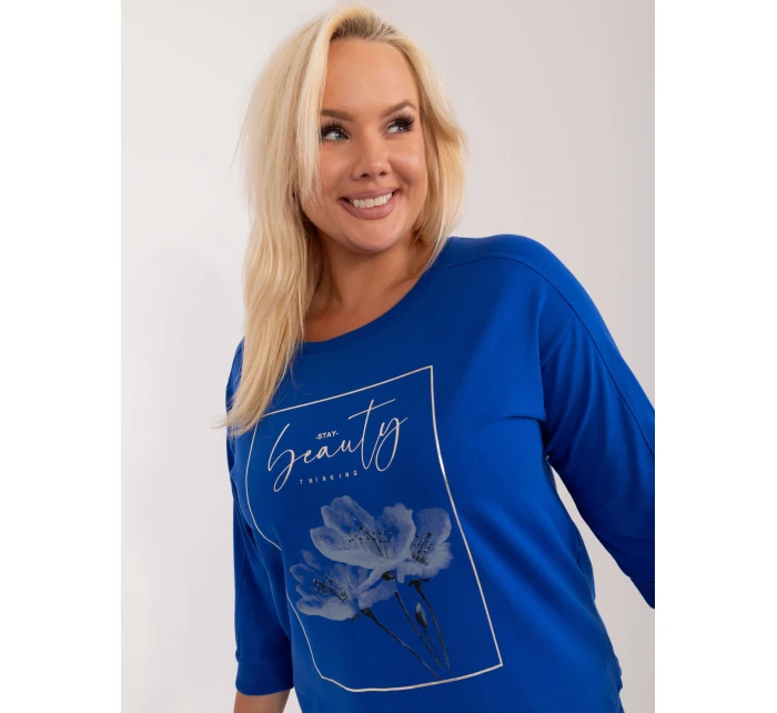 Blúzka RV BZ 8984.31 kobaltovo modrá Blúzka RV BZ 8984.31 kobaltovo modrá