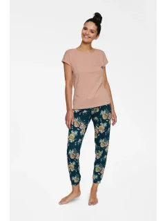 Dámske pyžamo Hilly 3 Pack 40159-69X Light Pink-Blue - Henderson Ladies