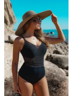 Dámske jednodielne plavky Self S 964 V2MO8 Monte Carlo 8 black - Self