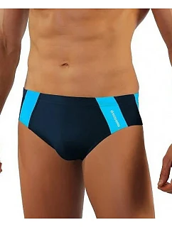 Pánské plavky slip model 22383596 tm. modré - Sesto Senso