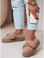 Dámské mokasíny na platformě pink Dstreet model 21983790 - FashionStreet