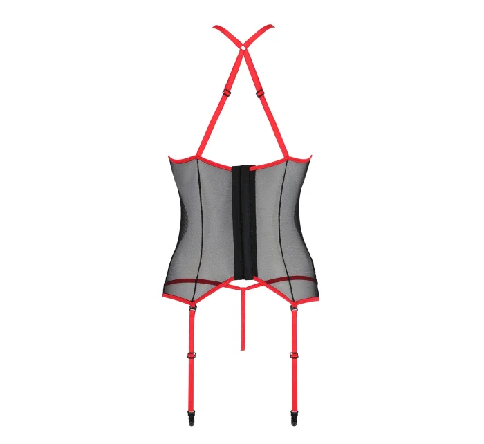 Korzet Passion Satara farba:červená
