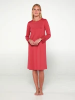 Vamp - Nočná košeľa s čipkovými detailmi 19909 - Vamp