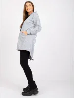 Dámska mikina-DHJ-BL-20136.37-šedá Dámska mikina-DHJ-BL-20136.37-šedá