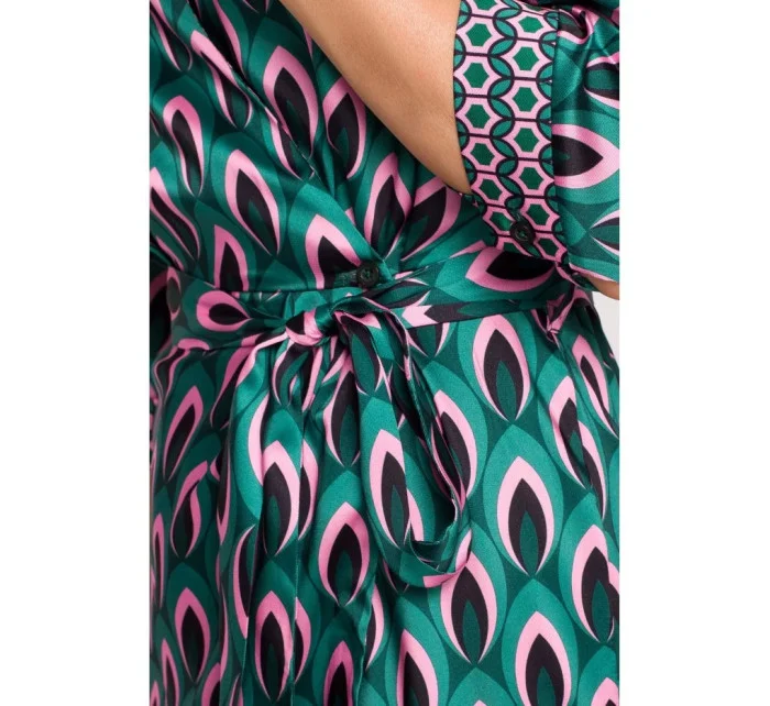 Dámske zavinovacie šaty M668 - Moe Dámske zavinovacie šaty M668 - Moe