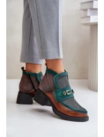 Topánky na podpätku model 219253 Krok vo veľkom štýle Topánky na podpätku model 219253 Krok vo veľkom štýle