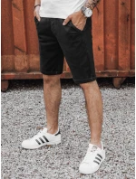 Pánske džínsové šortky čierne FashionStreet SX2435