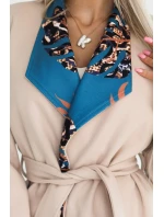 582-1 Poľský pohodlný kabát s golierom - BEISE