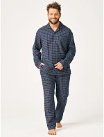 Pyžamo Key MNS 406 B26 dlhé/krátke M–2XL Pyžamo Key MNS 406 B26 dlhé/krátke M–2XL