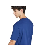 Pánské tričko Essentials Small Logo Single Jersey modré model 21417567 pánské - ADIDAS Pánské tričko Essentials Small Logo Single Jersey modré model 21417567 pánské - ADIDAS