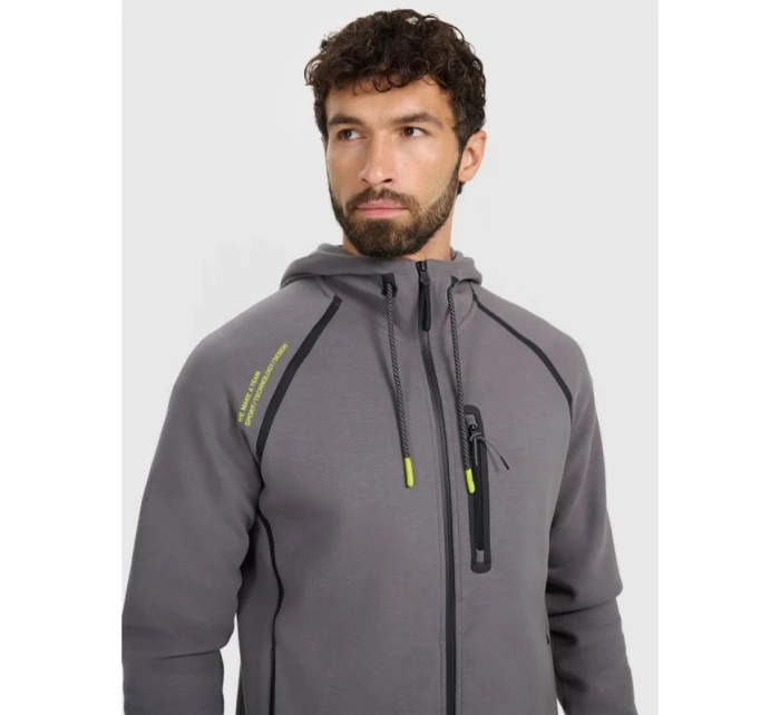 Pánska mikina s kapucňou 4F 4FRAW25TSWSM2456-23S