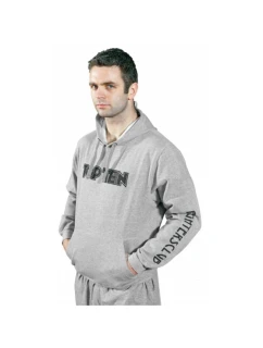 Šedá sportovní mikina - model 21347189