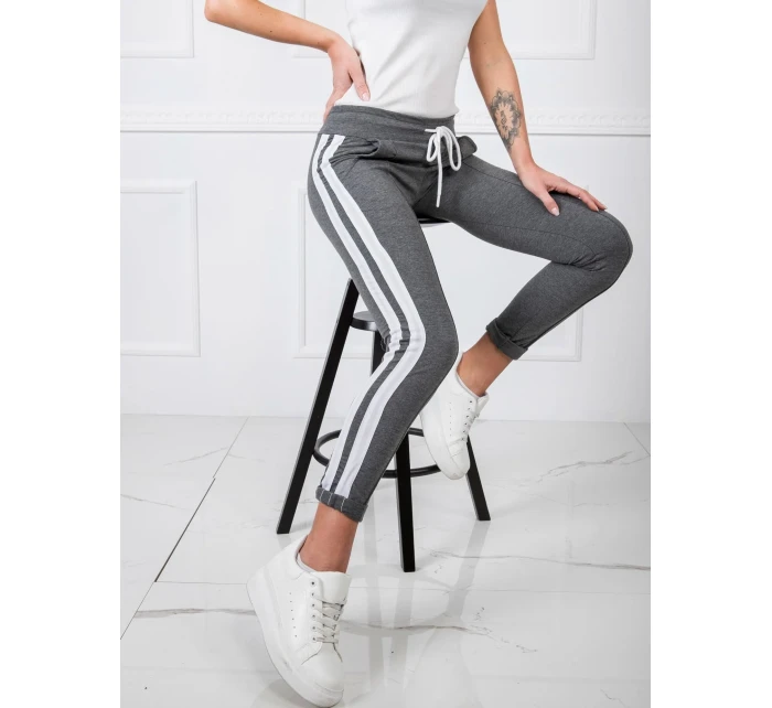 Tepláky RV DR 5407.88 tmavo šedá