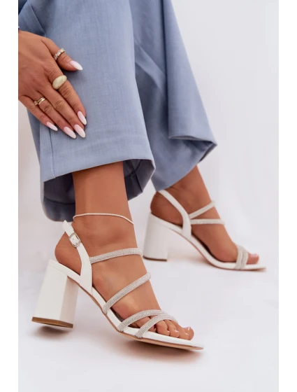 Sandály na podpatku  model 225210 Step in style