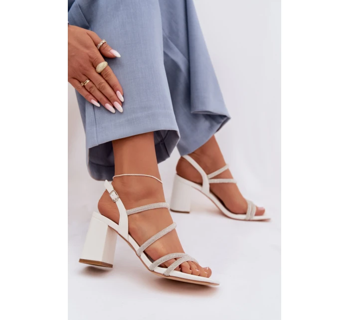 Sandály na podpatku  model 225210 Step in style