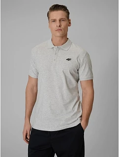 Pánske polo tričko s klasickým strihom 4F 4FRMM00TPTSM0939-27M