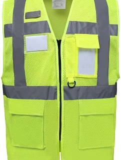 HVW HiVis síťovaná bezpečnostní vesta 79.W hi vis yellow model 22502526 - Yoko