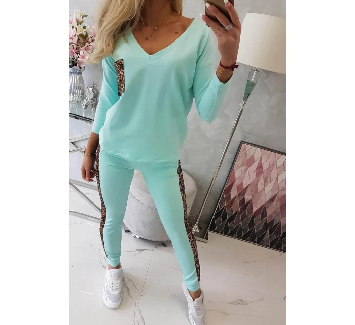 Mätová sada s leopardím potlačou Mätová sada s leopardím potlačou