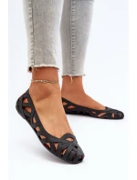 Dámské gumové baleríny černé model 21652104 - Boto