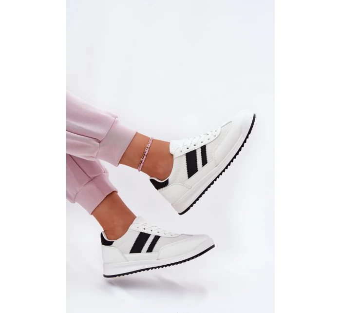 Dámské Tenisky Z Eko Semiše Bílé model 21691096 - Boto