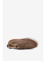 Materiałowe Trampki Męskie Big Star RR174064 Khaki