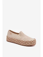 Dámske espadrilky na platforme s úpletom Lee Cooper LCW-26-31-4332 beige Dámske espadrilky na platforme s úpletom Lee Cooper LCW-26-31-4332 beige