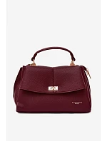 Dámská kabelka z imitace kůže Bordó model 22221041 - Flora&Co Dámská kabelka z imitace kůže Bordó model 22221041 - Flora&Co