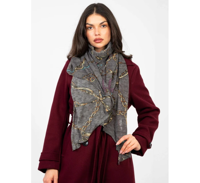 Závoj AT CH F67024.26 tmavosivý