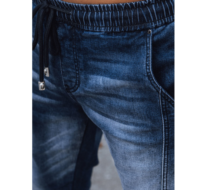 Pánske modré džínsové nohavice Dstreet UX4036