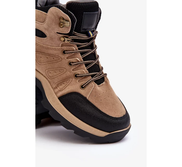 Pánska treková obuv Trapper Beige Fontanoe