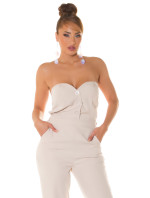 Sexy Koucla Bandeau Overall with buttons