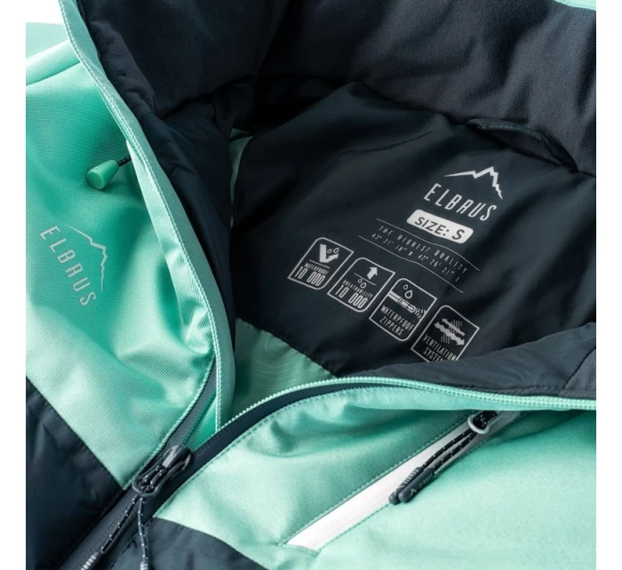 Dámska bunda Estella W 92800371922 zelená - Elbrus