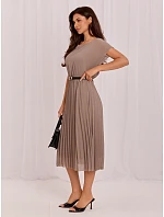 Dámské šaty DHJ SK 8839 model 22366733 hnědé - FPrice