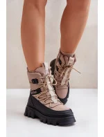 Snehové topánky model 202630 Krok vo veľkom štýle Snehové topánky model 202630 Krok vo veľkom štýle