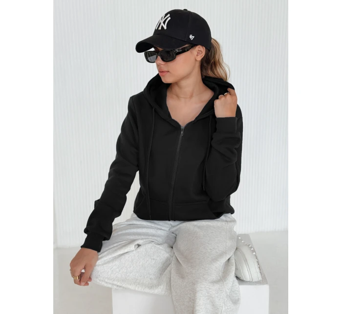 Dámska mikina VICTORIA čierna BY0327 Dámska mikina VICTORIA čierna BY0327