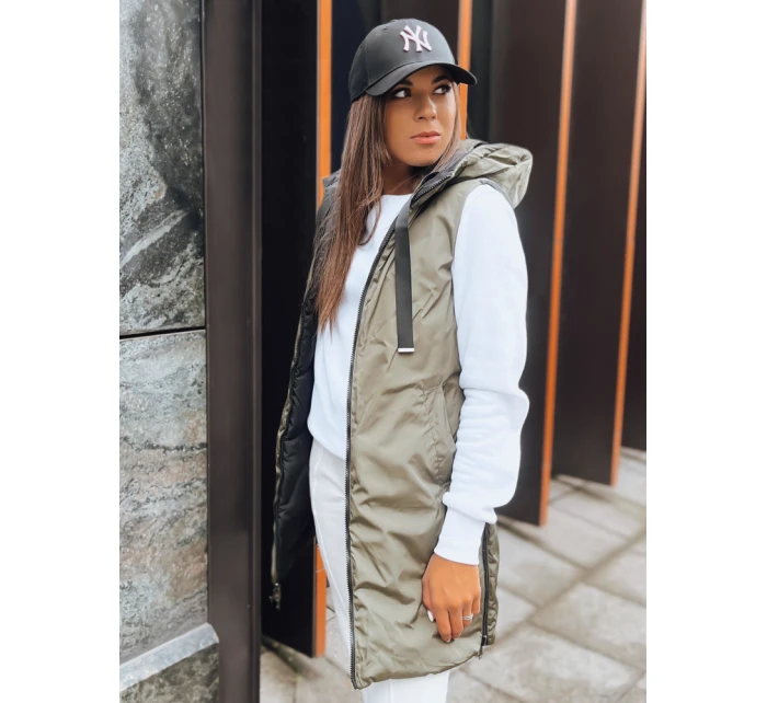 Dámská černá oboustranná vesta Dstreet model 21970093 - FashionStreet