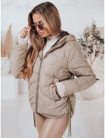 Dámská béžová bunda Dstreet model 21974710 - FashionStreet