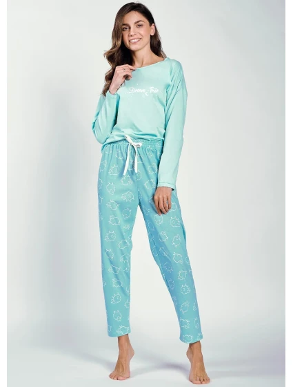 Taro Abi 3217 long/r S-XL Z24/25 dámske pyžamo