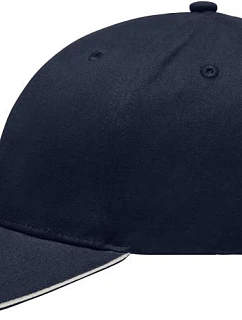 MB  6 panelová sandwich kšiltovka 03. navy/white model 22495840 - Daiber
