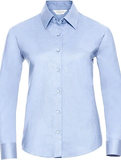 Russell Athletic 932F Blúzka Oxford s dlhými rukávmi 11.932F oxford blue