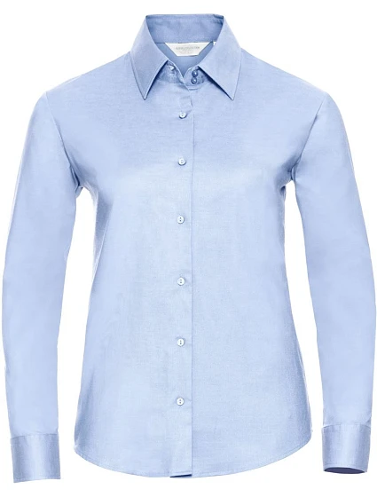 Russell Athletic 932F Blúzka Oxford s dlhými rukávmi 11.932F oxford blue Russell Athletic 932F Blúzka Oxford s dlhými rukávmi 11.932F oxford blue