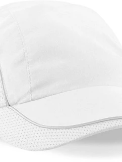 Beechfield B 182 Čiapka „Coolmax® Flow Mesh“ 53.0182 biela