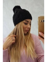 Fleecová čepice  černá model 18750925 - K-Fashion