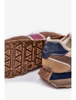 Semišové Pánské Tenisky Na Platformě Big Star model 21690839 HiPoly System Béžové - Big Star Shoes Semišové Pánské Tenisky Na Platformě Big Star model 21690839 HiPoly System Béžové - Big Star Shoes