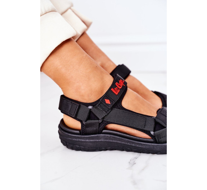 Dámske športové sandále Lee Cooper LCW-22-34-0961 Black