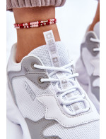 Dámska ľahká športová obuv Big Star LL274375 White and grey