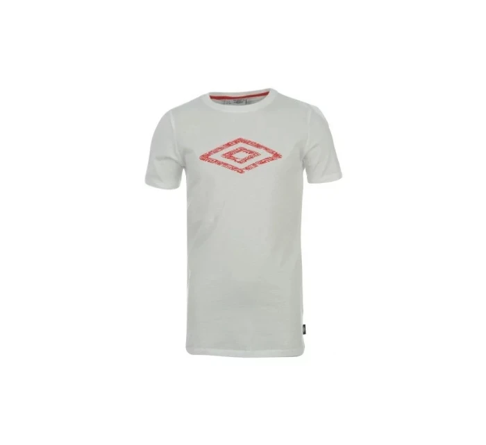 Umbro Cotton Logo T Shirt Boys White - Biela / 11-12 - Umbro
