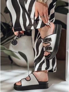 Dámske žabky FLATSTEP black FashionStreet ZY0894